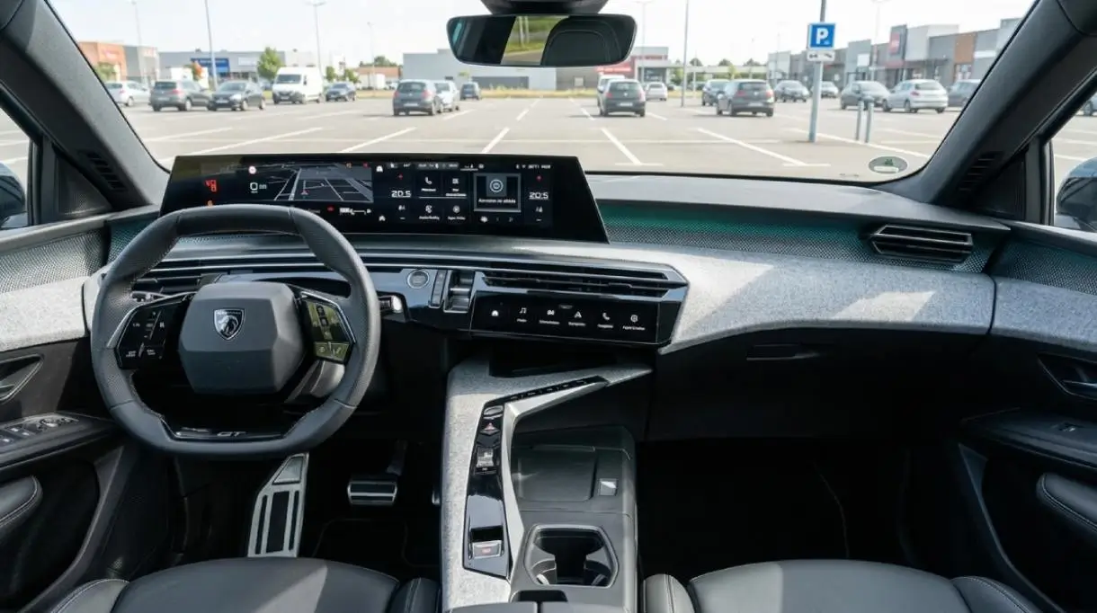 L'intérieur de Peugeot 5008