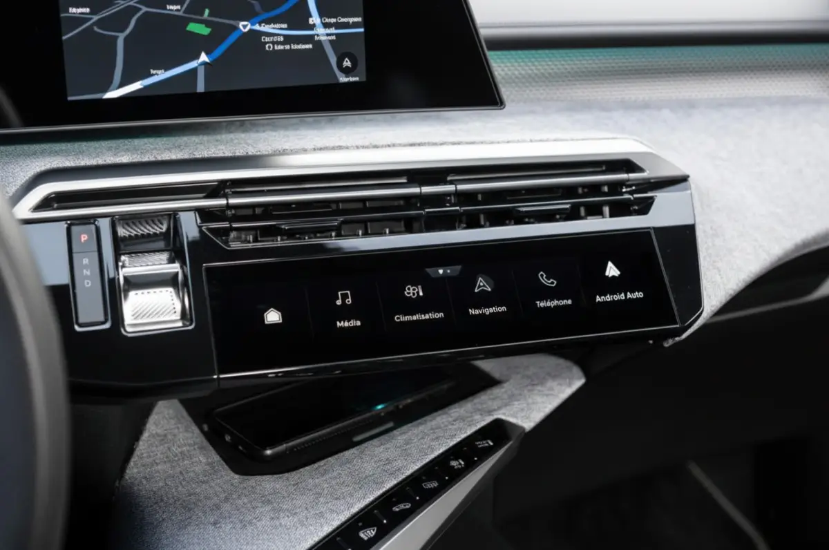 Nouveau Peugeot 5008 second écran tactile en bas (i-Toggles)