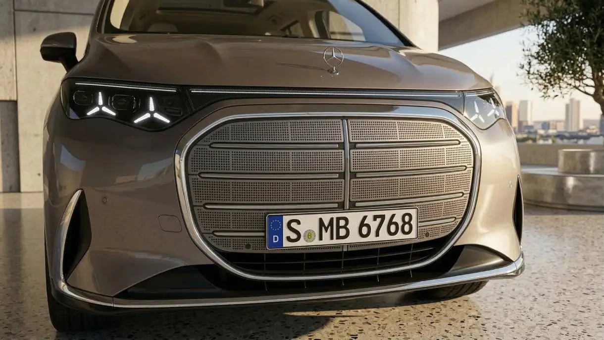 Mercedes VLE 2026 100% électrique face avant