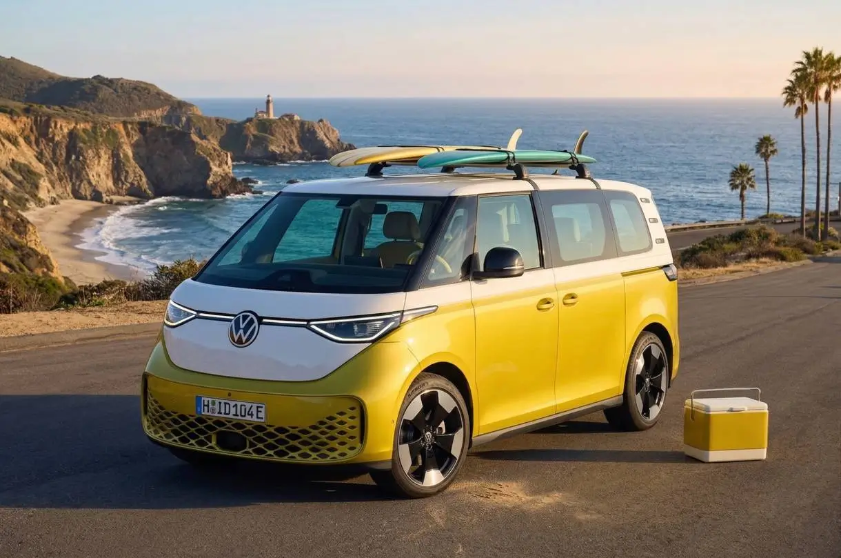 Volkswagen ID.Buzz van familial électrique